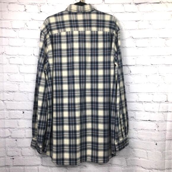 Carhart Relaxed Fit Streetwear Plaid Workwear Button Down Shirt Men's XL Tall - Picture 3 of 16